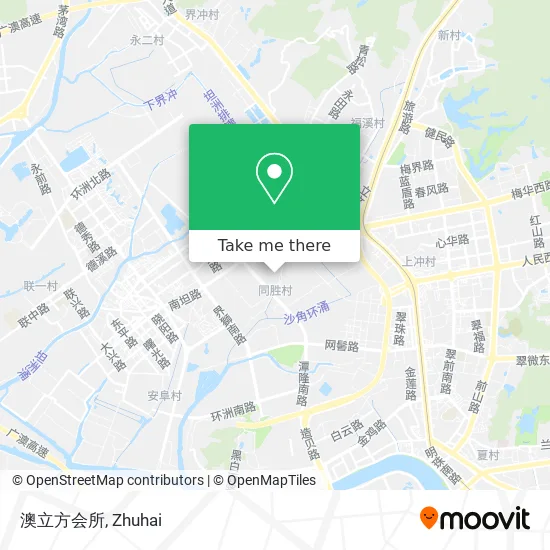 澳立方会所 map