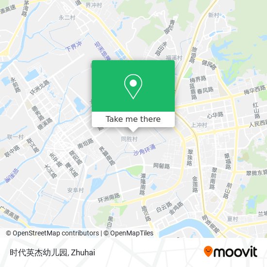 时代英杰幼儿园 map