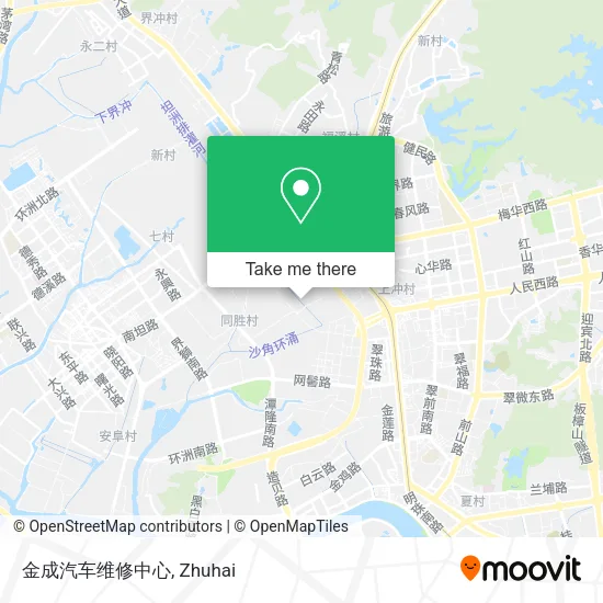 金成汽车维修中心 map