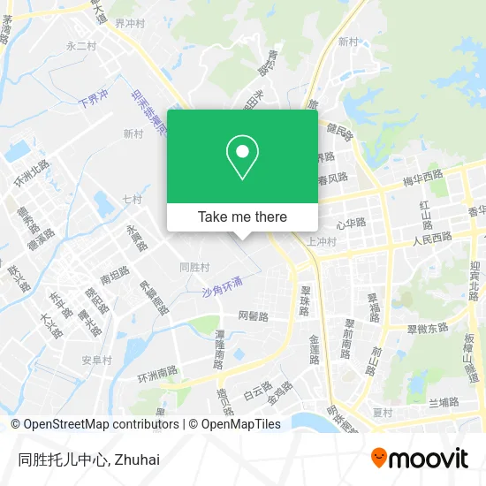 同胜托儿中心 map