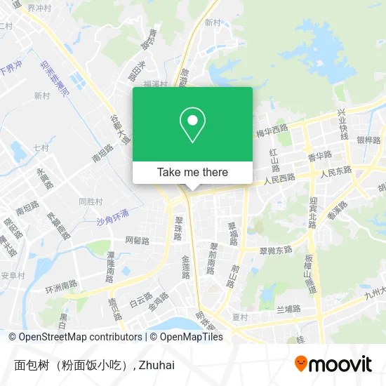 面包树（粉面饭小吃） map