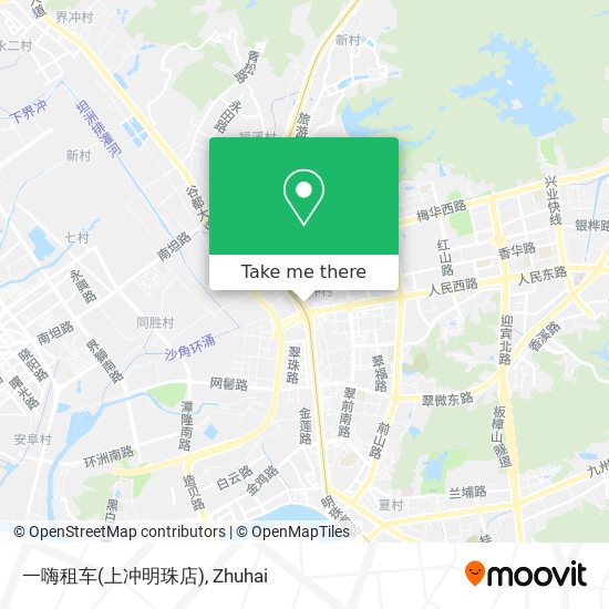 一嗨租车(上冲明珠店) map