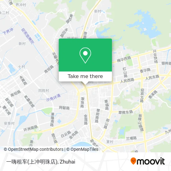 一嗨租车(上冲明珠店) map