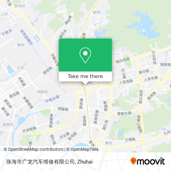 珠海市广龙汽车维修有限公司 map