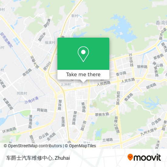 车爵士汽车维修中心 map