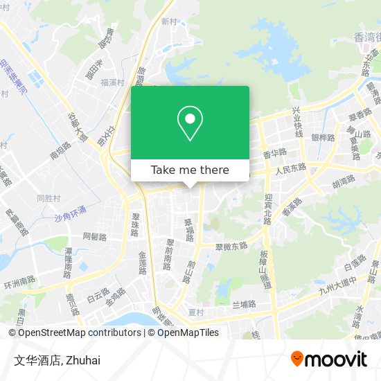 文华酒店 map