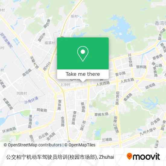 公交柏宁机动车驾驶员培训(校园市场部) map