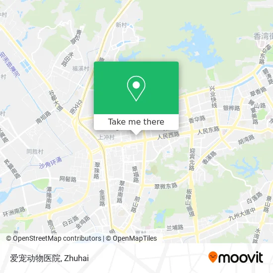 爱宠动物医院 map