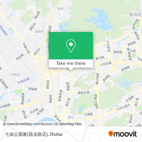 七叔公面家(昌业路店) map