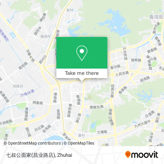 七叔公面家(昌业路店) map