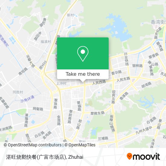 湛旺烧鹅快餐(广富市场店) map