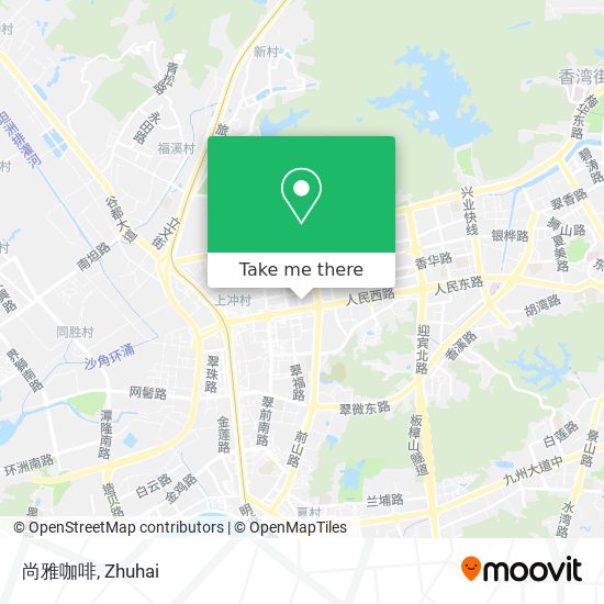 尚雅咖啡 map