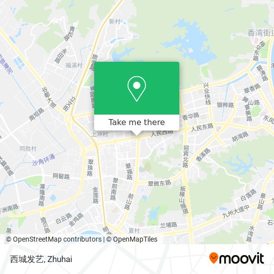 西城发艺 map