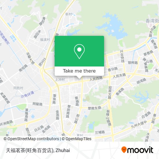 天福茗茶(旺角百货店) map