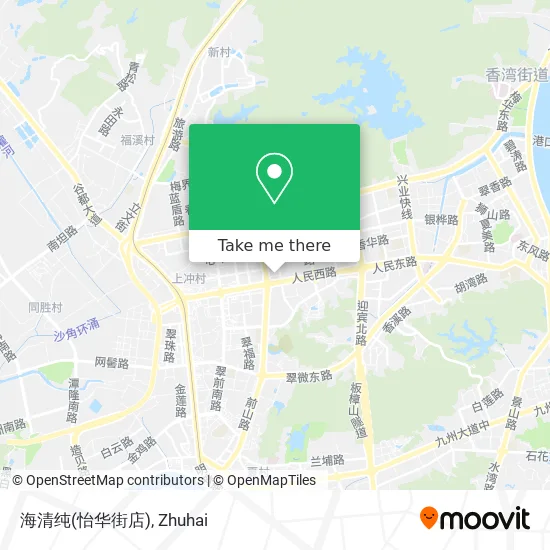 海清纯(怡华街店) map