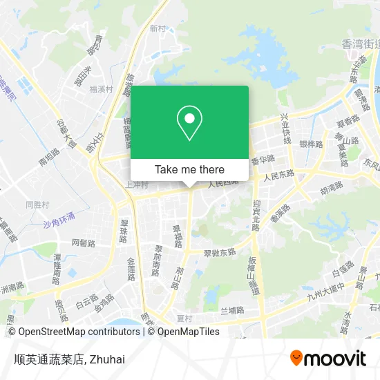 顺英通蔬菜店 map