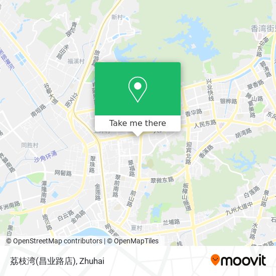 荔枝湾(昌业路店) map