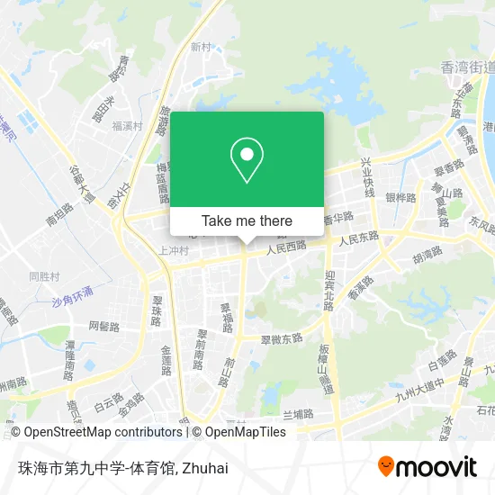 珠海市第九中学-体育馆 map