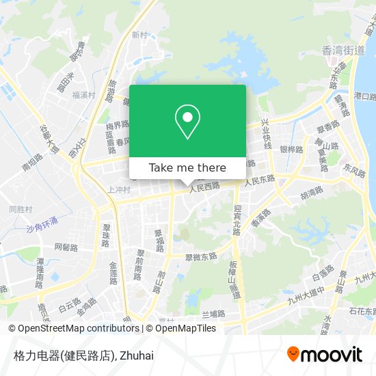 格力电器(健民路店) map