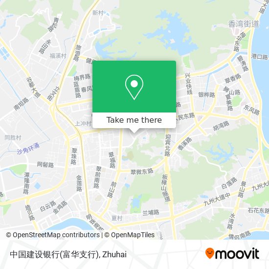 中国建设银行(富华支行) map