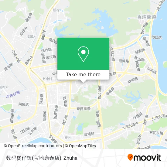 数码煲仔饭(宝地康泰店) map