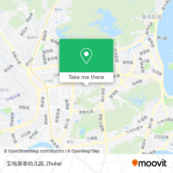 宝地康泰幼儿园 map