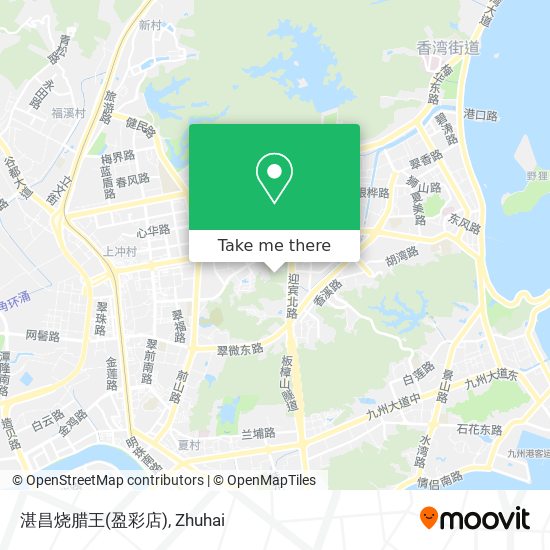 湛昌烧腊王(盈彩店) map