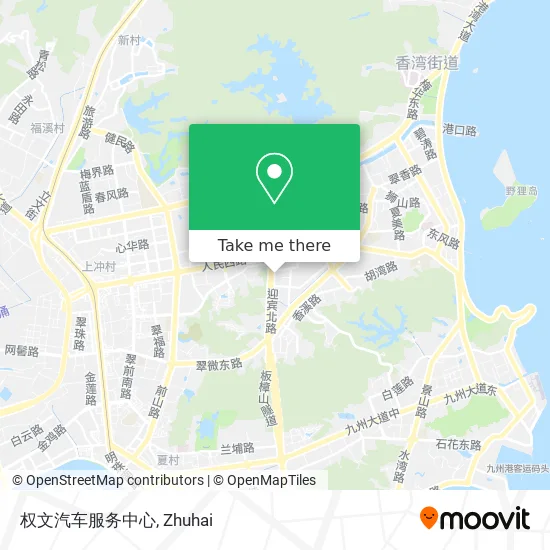 权文汽车服务中心 map