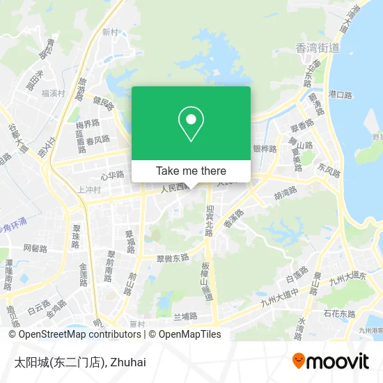 太阳城(东二门店) map