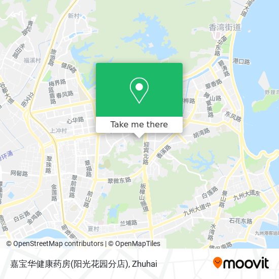 嘉宝华健康药房(阳光花园分店) map