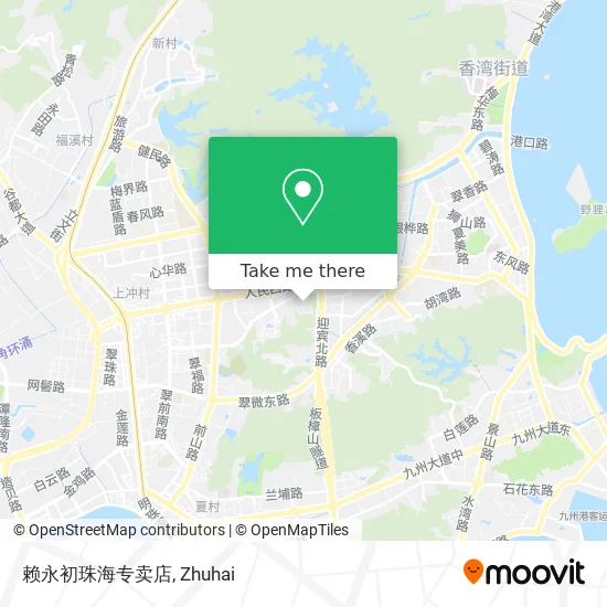 赖永初珠海专卖店 map