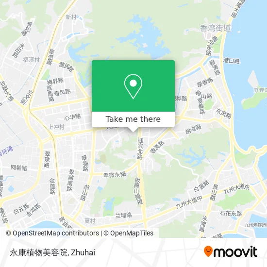 永康植物美容院 map