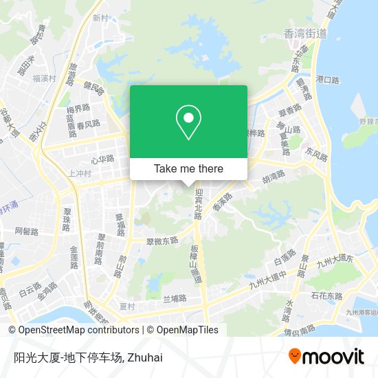 阳光大厦-地下停车场 map