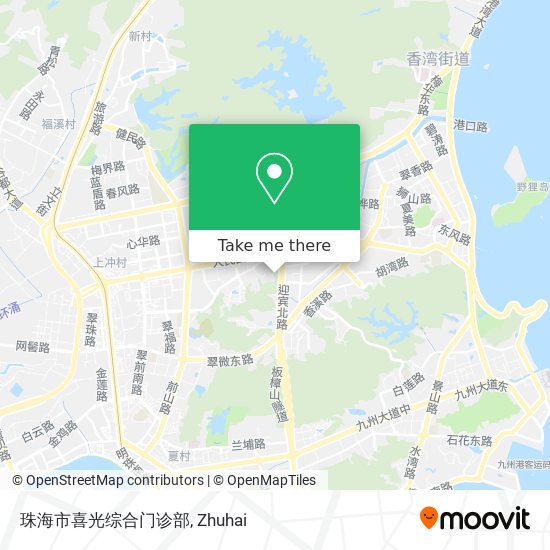 珠海市喜光综合门诊部 map