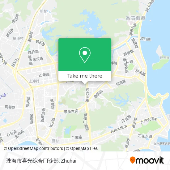 珠海市喜光综合门诊部 map