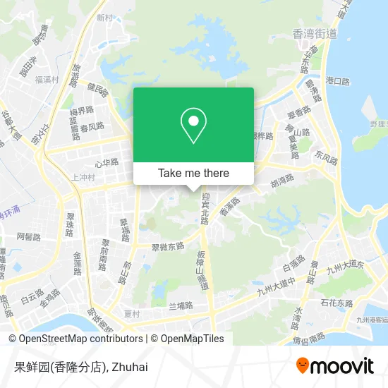 果鲜园(香隆分店) map