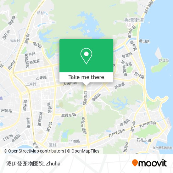 派伊登宠物医院 map