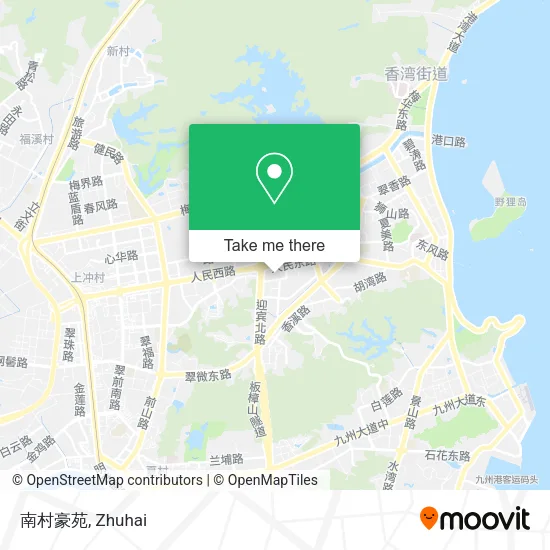 南村豪苑 map