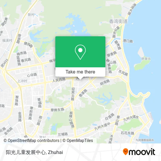 阳光儿童发展中心 map