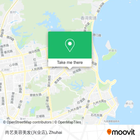 尚艺美容美发(兴业店) map
