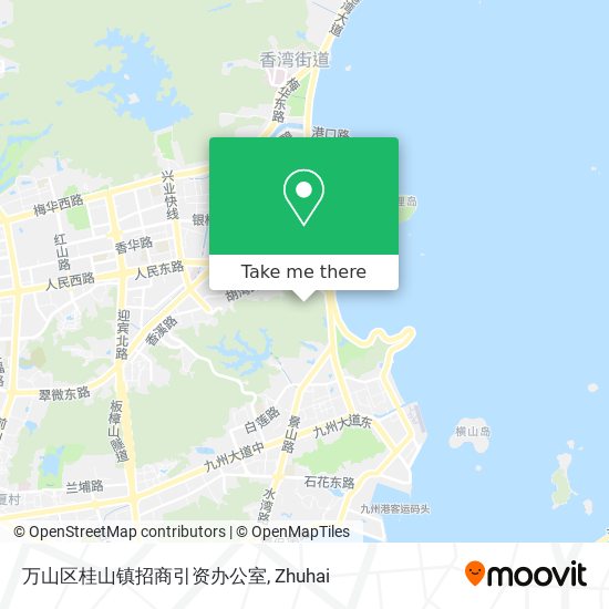 万山区桂山镇招商引资办公室 map