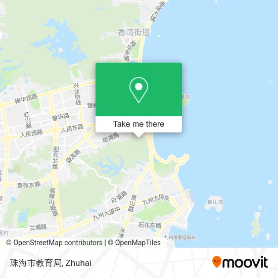 珠海市教育局 map