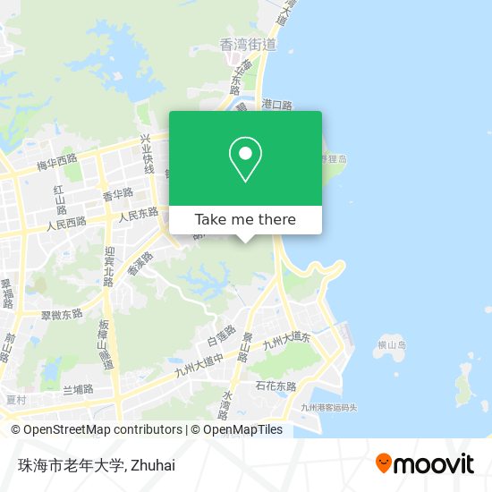 珠海市老年大学 map