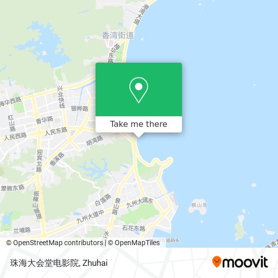 珠海大会堂电影院 map