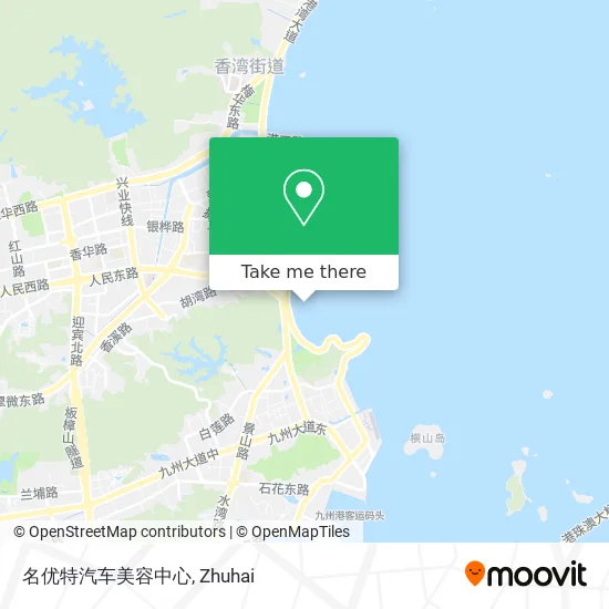 名优特汽车美容中心 map