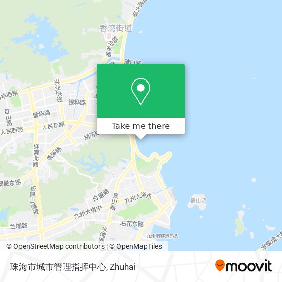 珠海市城市管理指挥中心 map