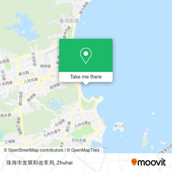 珠海市发展和改革局 map