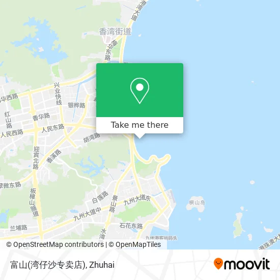 富山(湾仔沙专卖店) map
