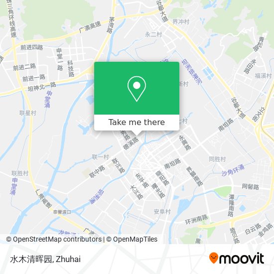 水木清晖园 map