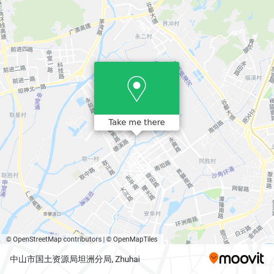 中山市国土资源局坦洲分局 map
